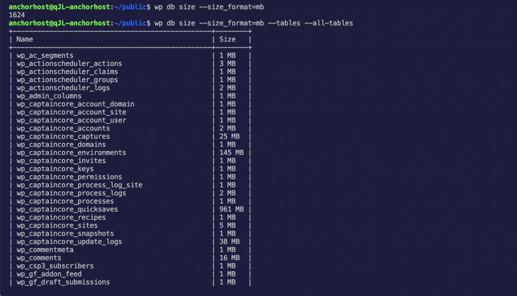 Cleaning a Large WordPress Database